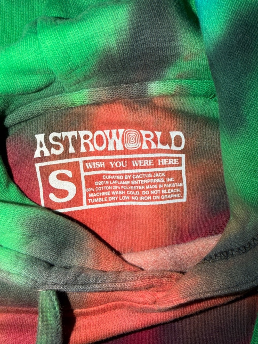 Astroworld Brand New Men’s Small “Europe 2019 World” Pull over Hoodie - Picture 3 of 7